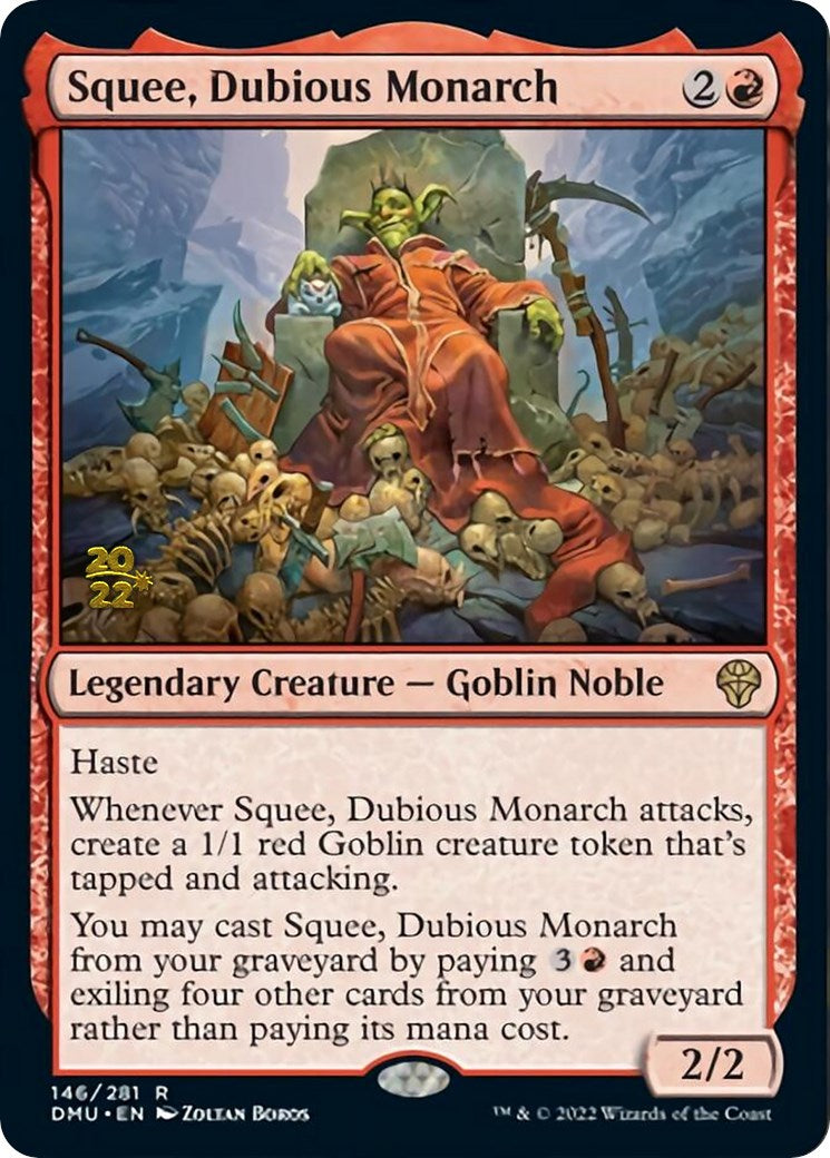 Squee, Dubious Monarch [Dominaria United Prerelease Promos] | D20 Games