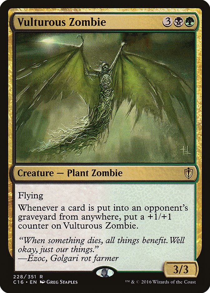 Vulturous Zombie [Commander 2016] | D20 Games