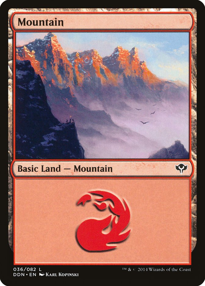 Mountain (36) [Duel Decks: Speed vs. Cunning] | D20 Games