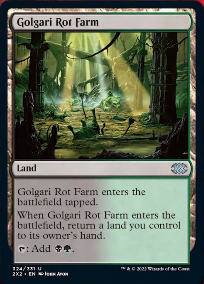 Golgari Rot Farm [Double Masters 2022] | D20 Games