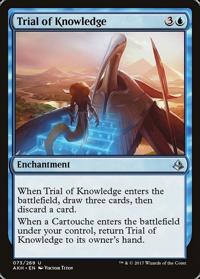 Trial of Knowledge [Amonkhet] | D20 Games