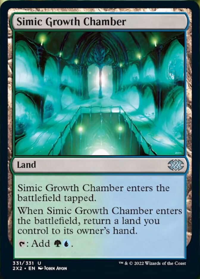 Simic Growth Chamber [Double Masters 2022] | D20 Games