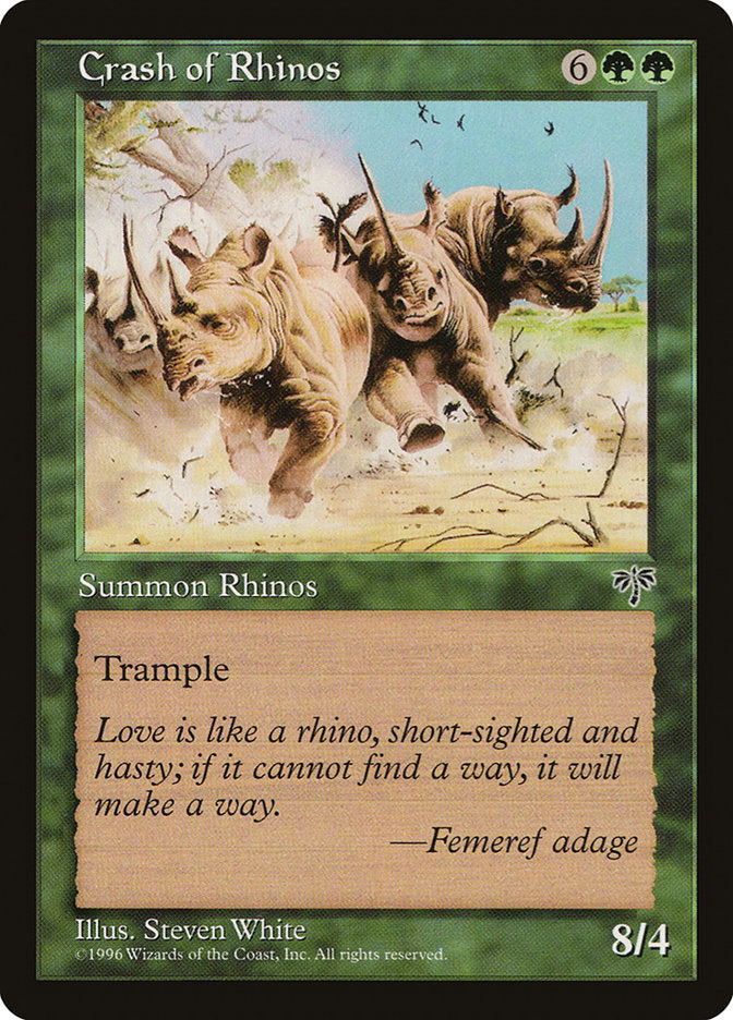 Crash of Rhinos [Mirage] | D20 Games
