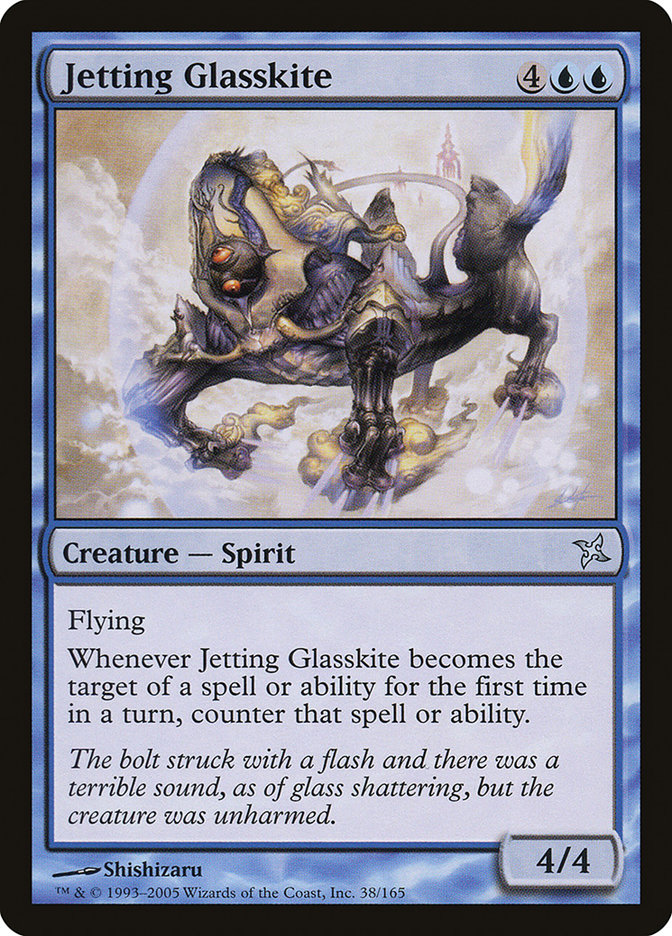 Jetting Glasskite [Betrayers of Kamigawa] | D20 Games