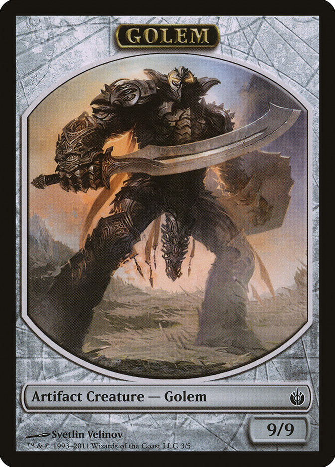 Golem [Mirrodin Besieged Tokens] | D20 Games