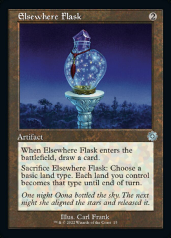 Elsewhere Flask (Retro) [The Brothers' War Retro Artifacts] | D20 Games