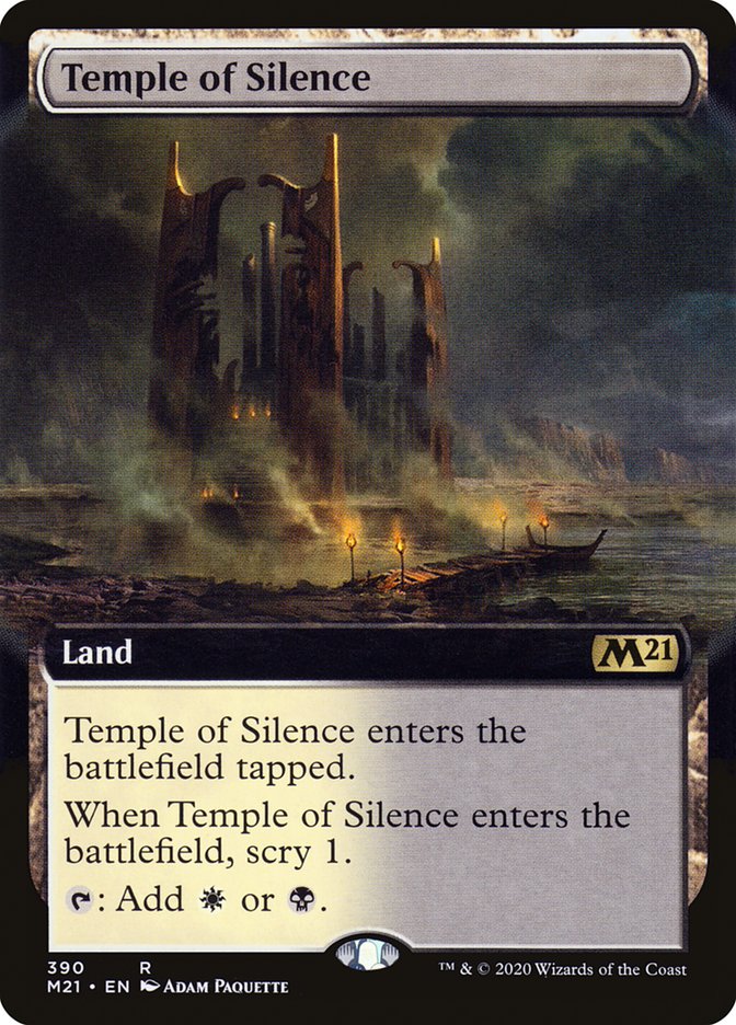 Temple of Silence (Extended) [Core Set 2021] | D20 Games