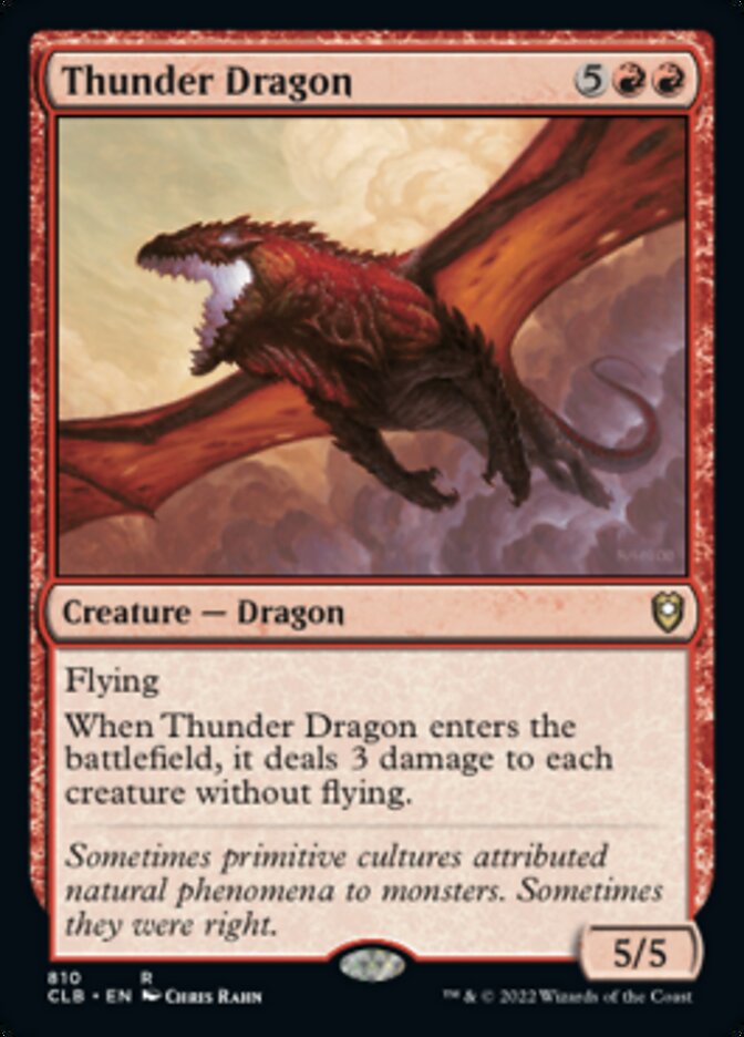 Thunder Dragon [Commander Legends: Battle for Baldur's Gate] | D20 Games