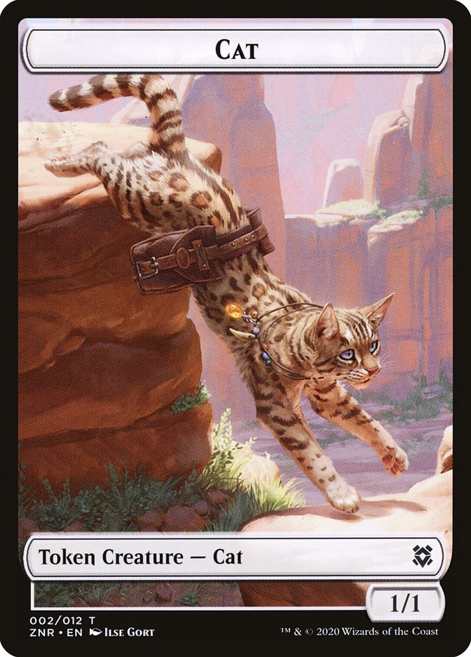 Cat [Zendikar Rising Tokens] | D20 Games