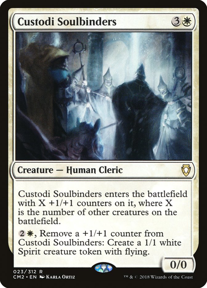 Custodi Soulbinders [Commander Anthology Volume II] | D20 Games