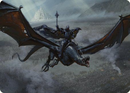 Lord of the Nazgul Art Card [The Lord of the Rings: Tales of Middle-earth Art Series] | D20 Games