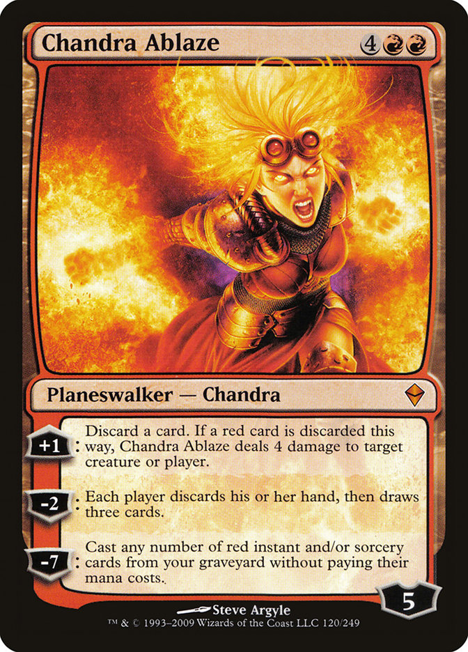 Chandra Ablaze [Zendikar] | D20 Games