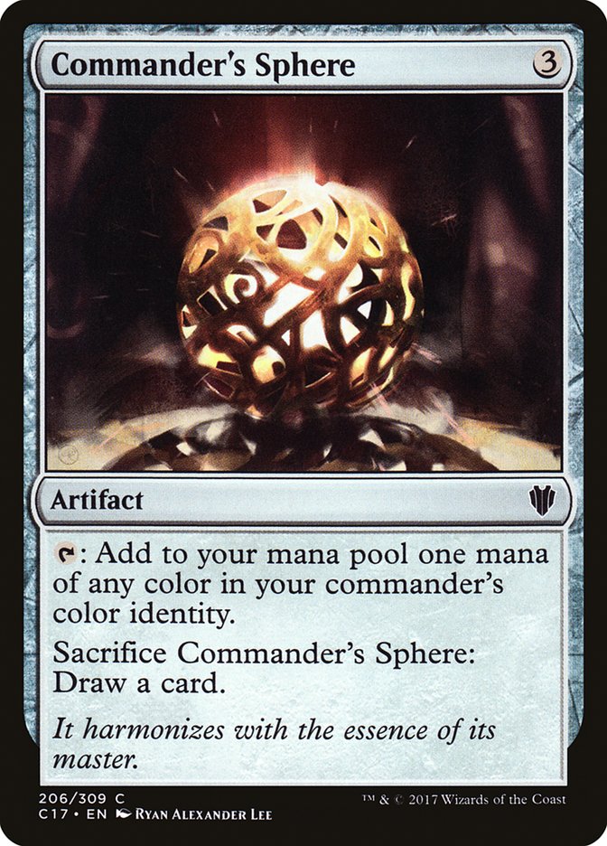 Commander's Sphere [Commander 2017] | D20 Games
