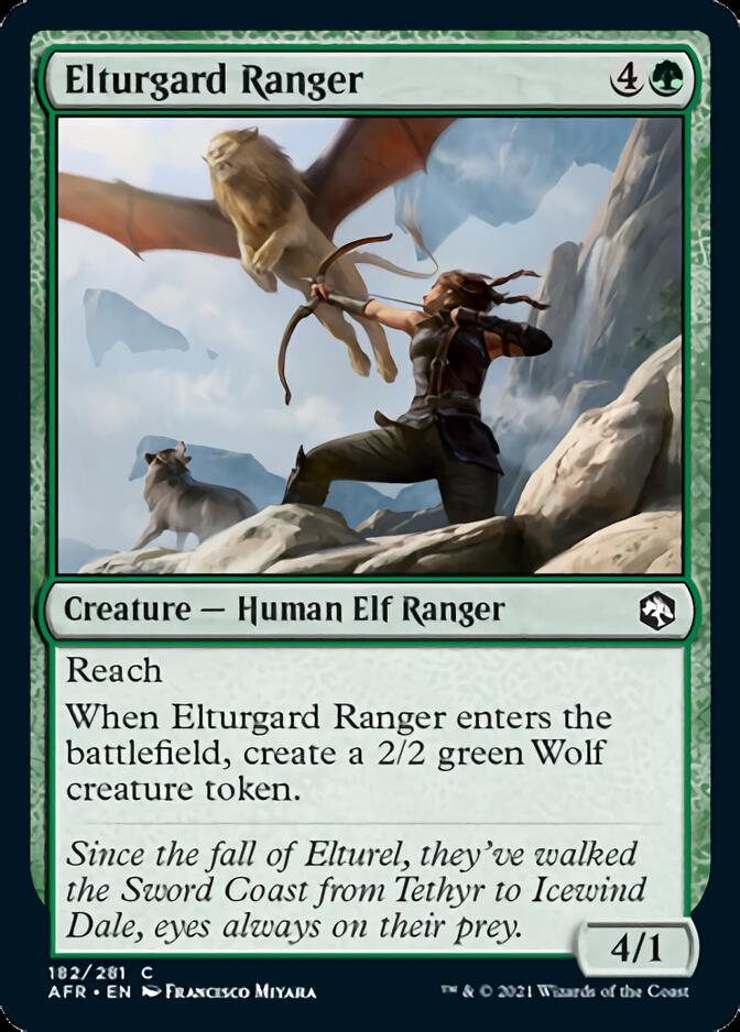 Elturgard Ranger [Dungeons & Dragons: Adventures in the Forgotten Realms] | D20 Games