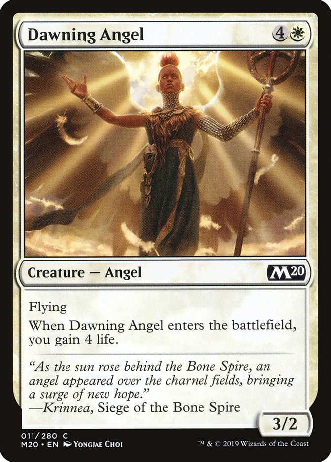 Dawning Angel [Core Set 2020] | D20 Games