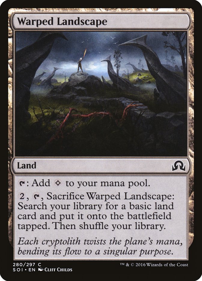 Warped Landscape [Shadows over Innistrad] | D20 Games