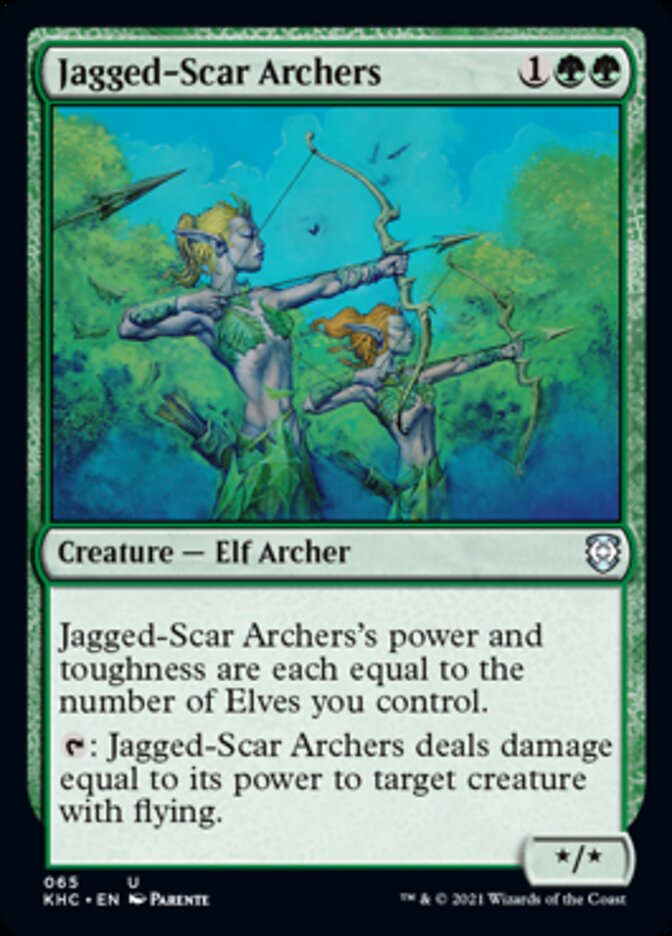 Jagged-Scar Archers [Kaldheim Commander] | D20 Games