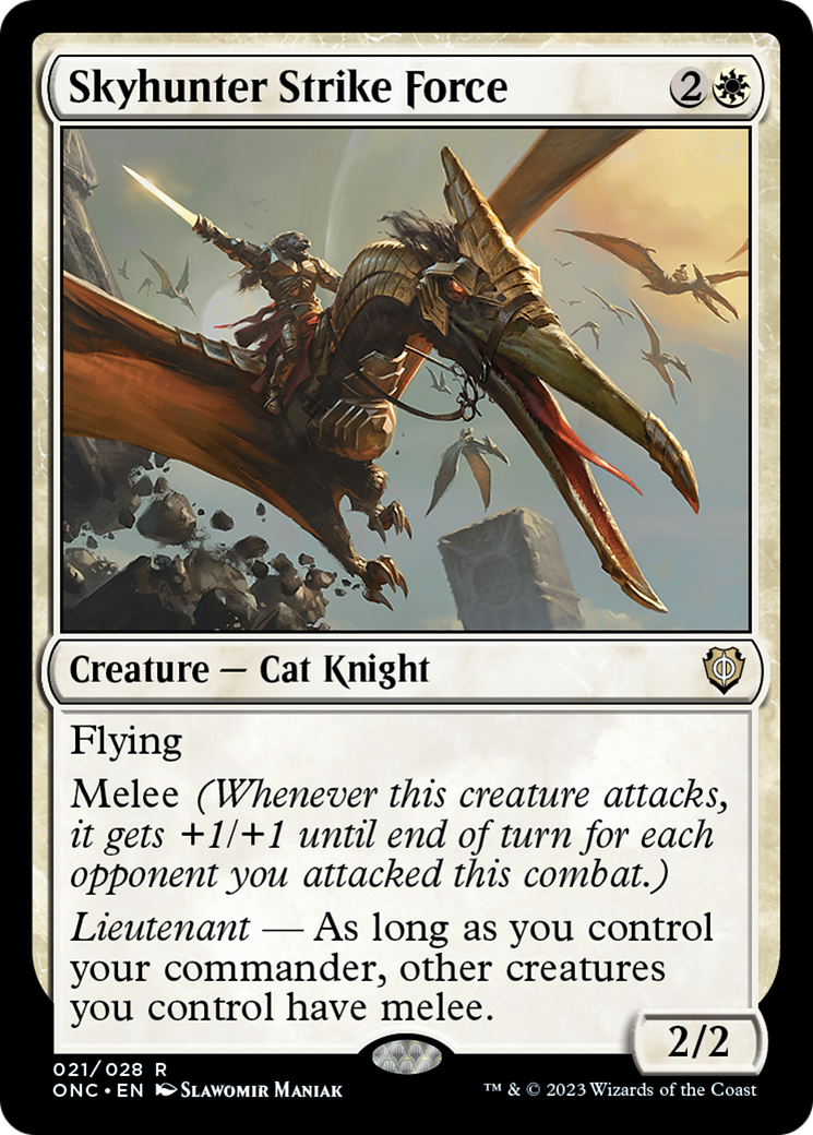 Skyhunter Strike Force [Phyrexia: All Will Be One Commander] | D20 Games