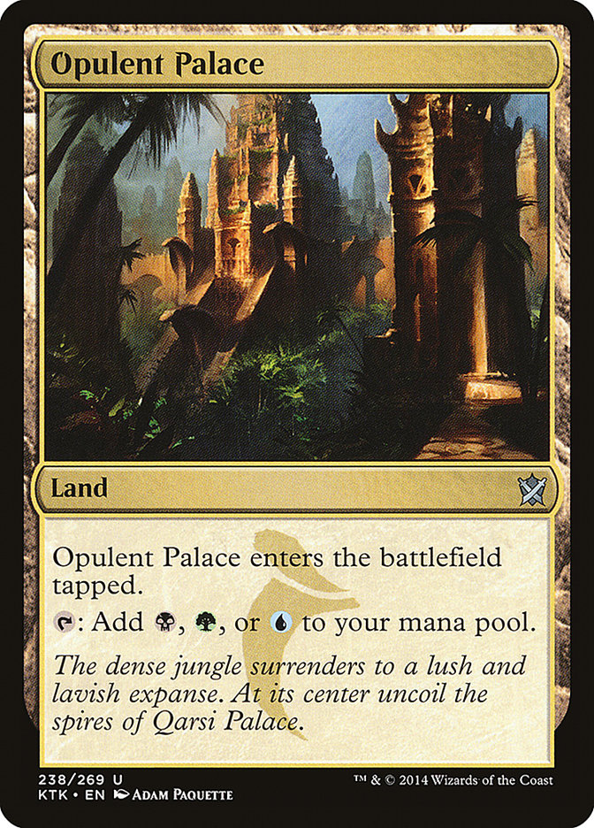 Opulent Palace [Khans of Tarkir] | D20 Games