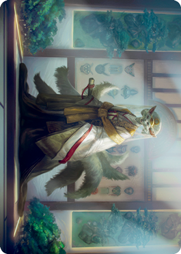 Light-Paws, Emperor's Voice Art Card [Kamigawa: Neon Dynasty Art Series] | D20 Games