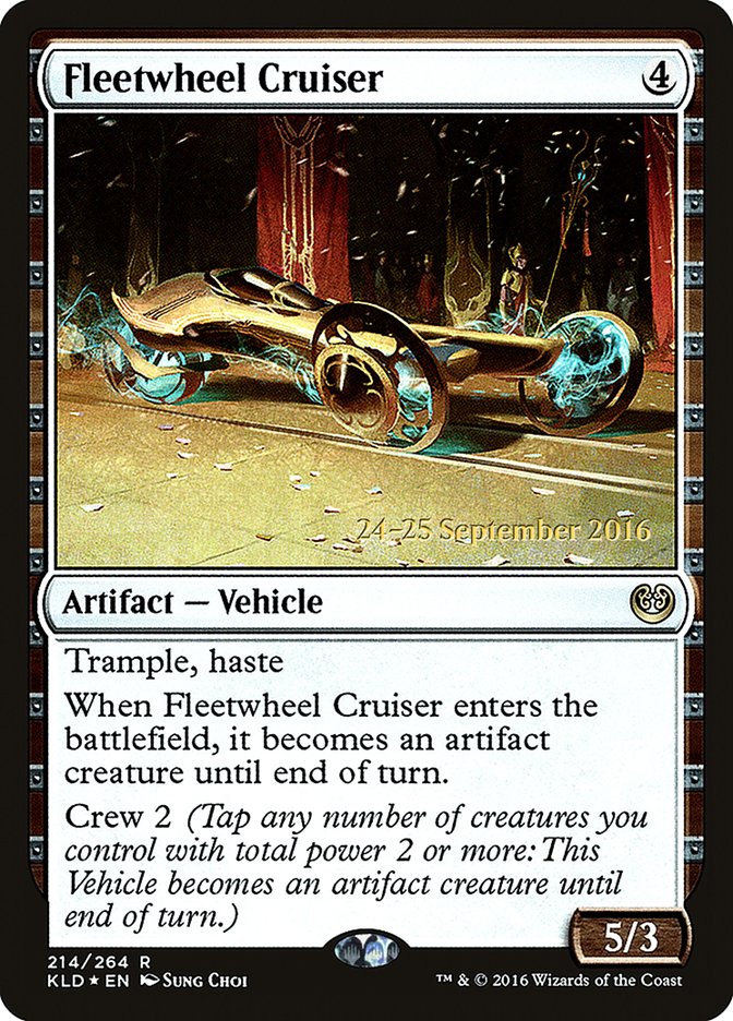 Fleetwheel Cruiser  [Kaladesh Prerelease Promos] | D20 Games