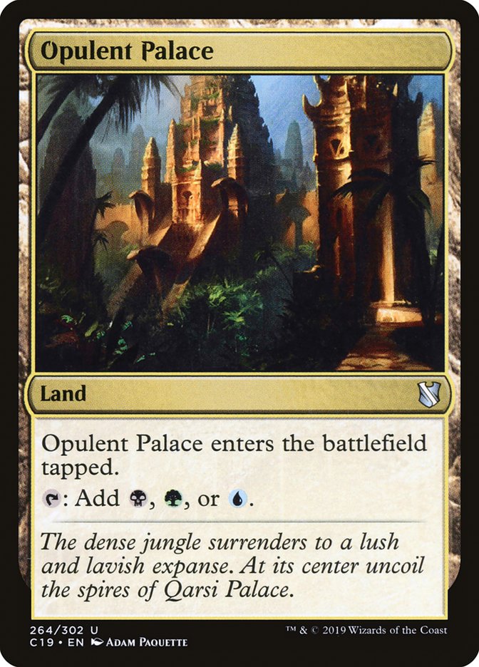 Opulent Palace [Commander 2019] | D20 Games