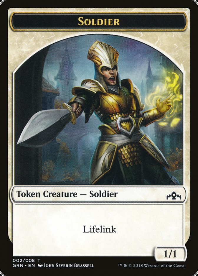 Soldier // Soldier [Guilds of Ravnica Guild Kit Tokens] | D20 Games