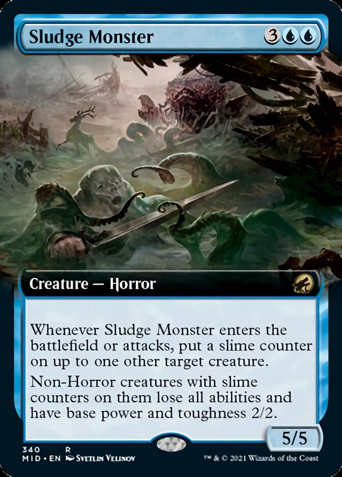 Sludge Monster (Extended) [Innistrad: Midnight Hunt] | D20 Games