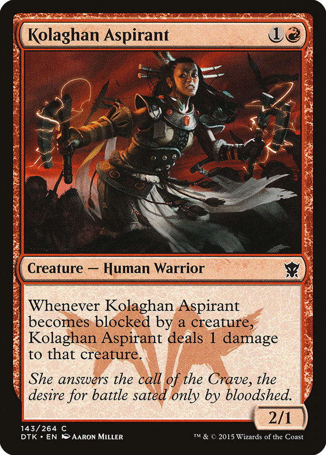 Kolaghan Aspirant [Dragons of Tarkir] | D20 Games