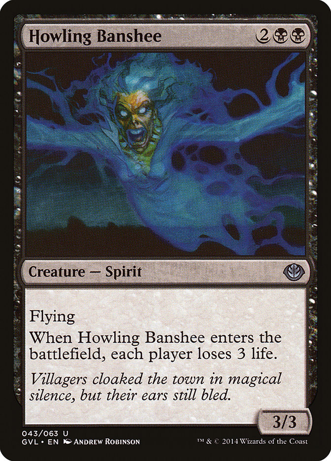 Howling Banshee (Garruk vs. Liliana) [Duel Decks Anthology] | D20 Games