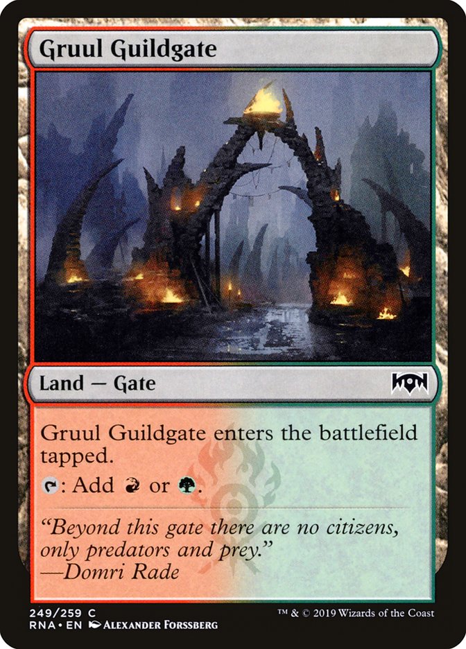 Gruul Guildgate (249/259) [Ravnica Allegiance] | D20 Games