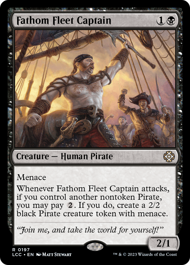 Fathom Fleet Captain [The Lost Caverns of Ixalan Commander] | D20 Games