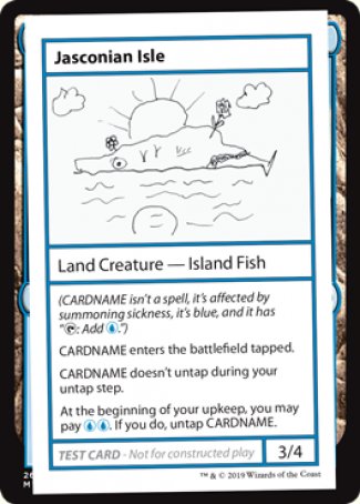 Jasconian Isle (2021 Edition) [Mystery Booster Playtest Cards] | D20 Games