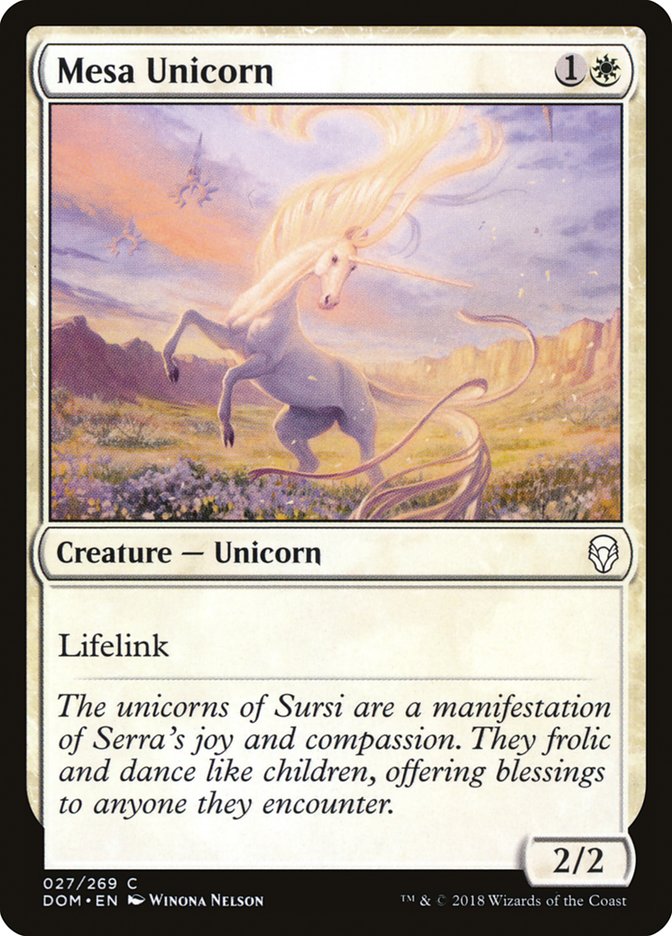 Mesa Unicorn [Dominaria] | D20 Games