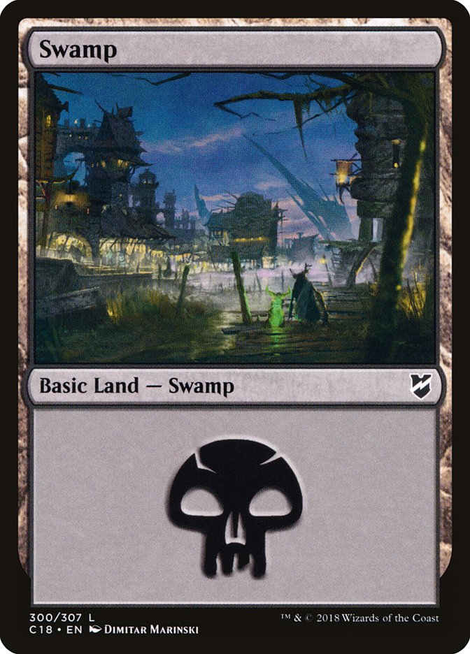 Swamp (300) [Commander 2018] | D20 Games