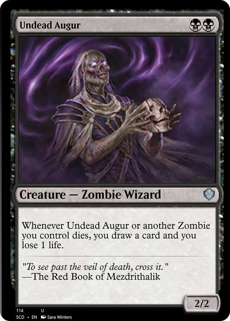 Undead Augur [Starter Commander Decks] | D20 Games