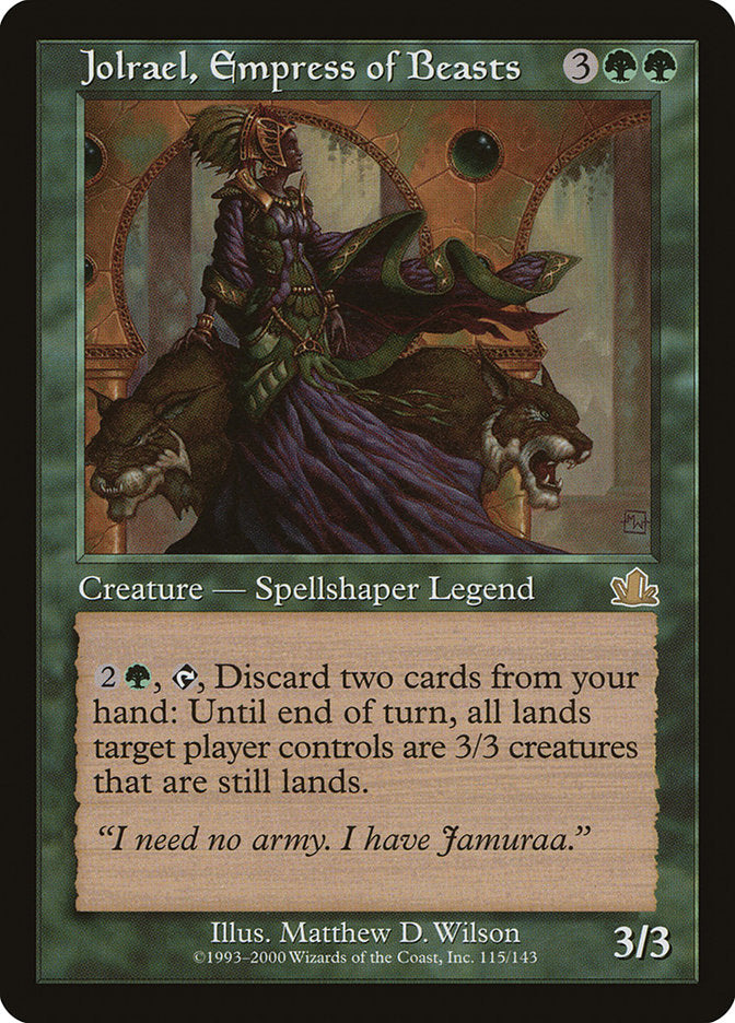 Jolrael, Empress of Beasts [Prophecy] | D20 Games