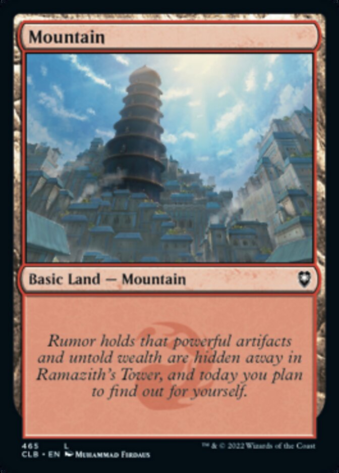 Mountain (465) [Commander Legends: Battle for Baldur's Gate] | D20 Games