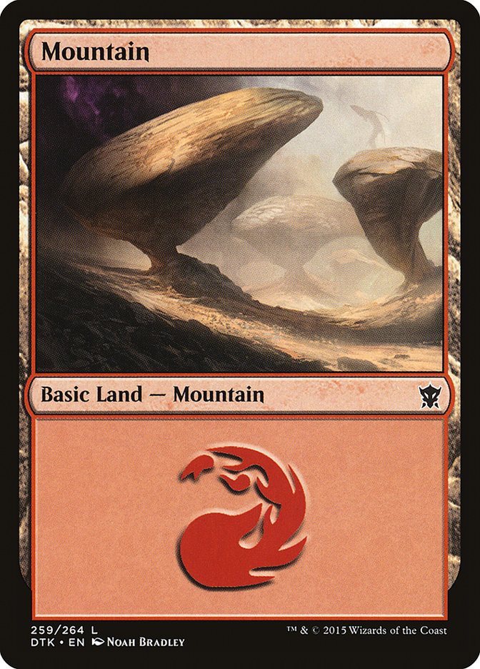 Mountain (259) [Dragons of Tarkir] | D20 Games