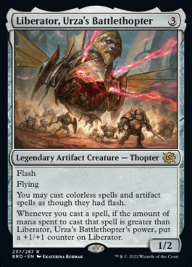 Liberator, Urza's Battlethopter [The Brothers' War] | D20 Games