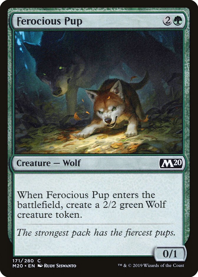 Ferocious Pup [Core Set 2020] | D20 Games