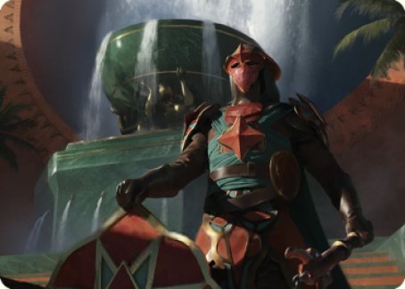 Tomakul Honor Guard Art Card [The Brothers' War Art Series] | D20 Games