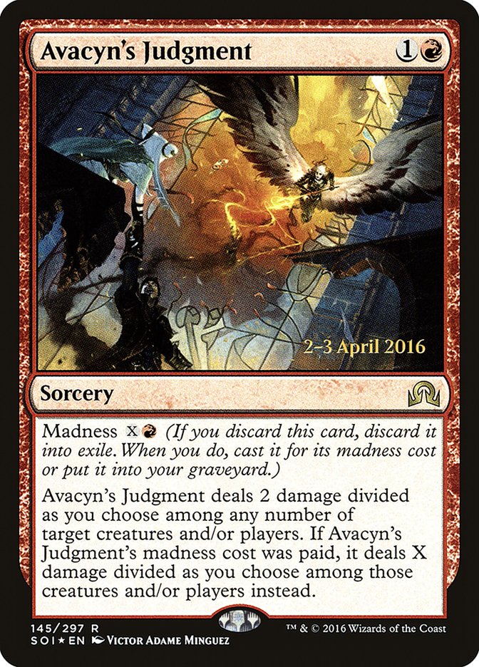 Avacyn's Judgment [Shadows over Innistrad Prerelease Promos] | D20 Games