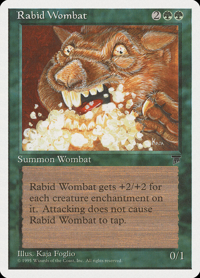 Rabid Wombat [Chronicles] | D20 Games