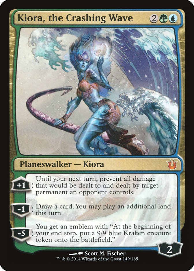 Kiora, the Crashing Wave [Born of the Gods] | D20 Games