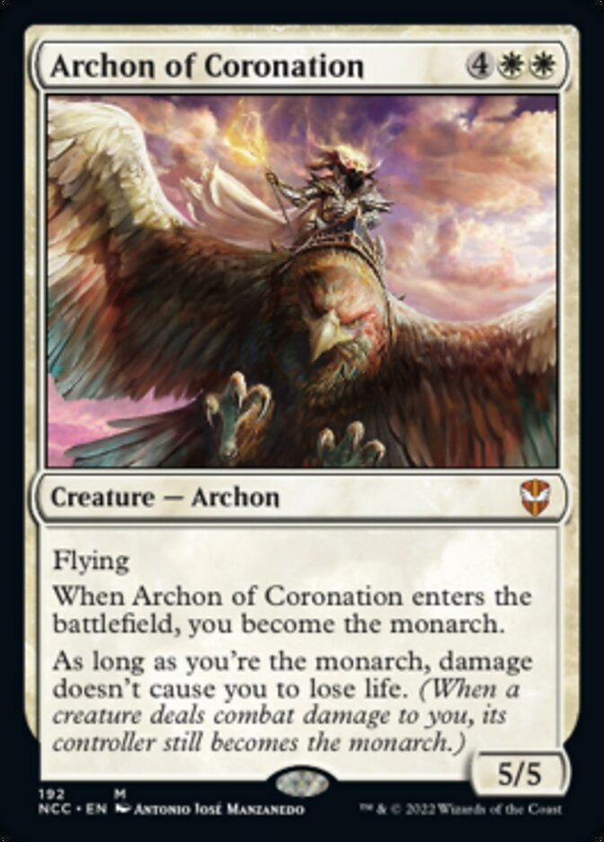 Archon of Coronation [Streets of New Capenna Commander] | D20 Games