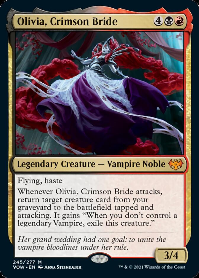 Olivia, Crimson Bride [Innistrad: Crimson Vow] | D20 Games