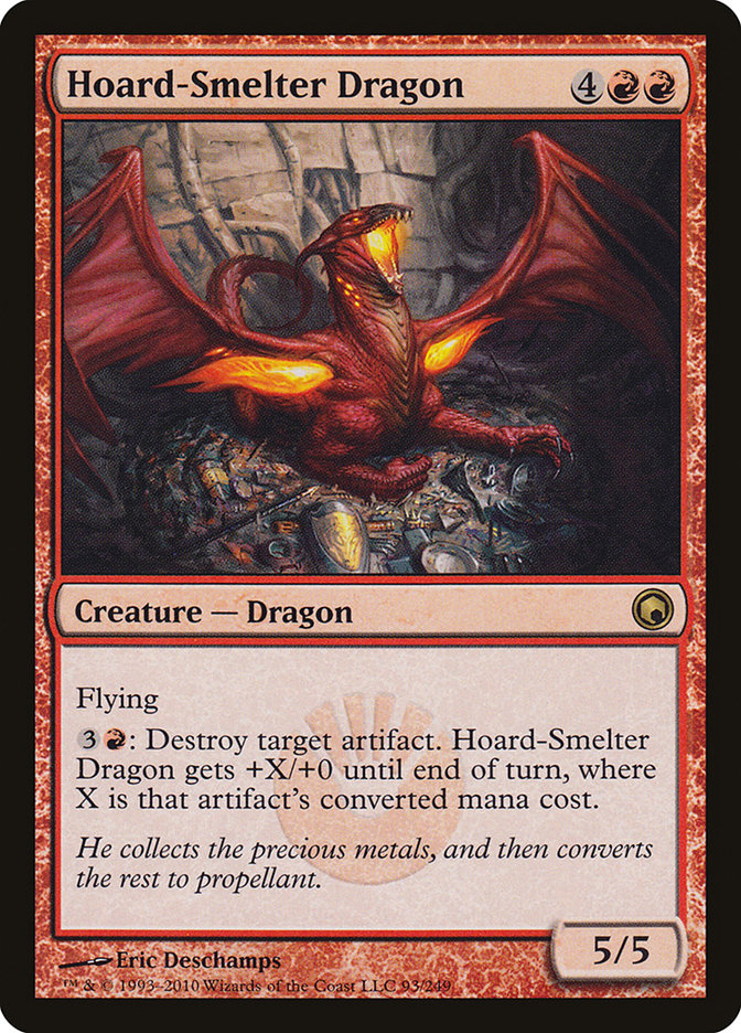 Hoard-Smelter Dragon [Scars of Mirrodin] | D20 Games