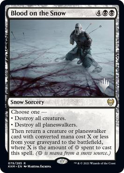 Blood on the Snow (Promo Pack) [Kaldheim Promos] | D20 Games