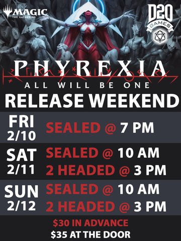 Release Phyrexia 2HG 3PM ticket - Sun, 12 2023